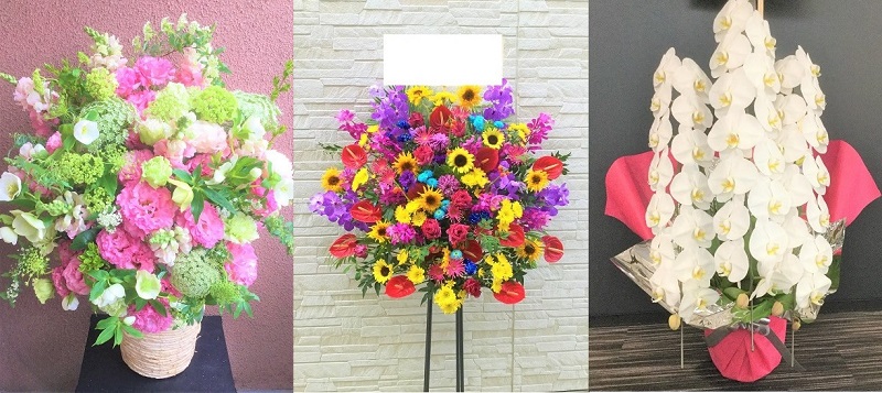 コンビニエンスストアやスーパーの開店祝いに贈る花 種類と選び方